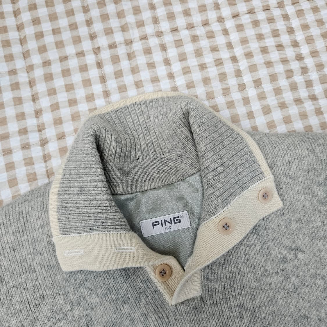 PING 핑 골프 방풍 니트 스웨터 남자100 상품이미지2