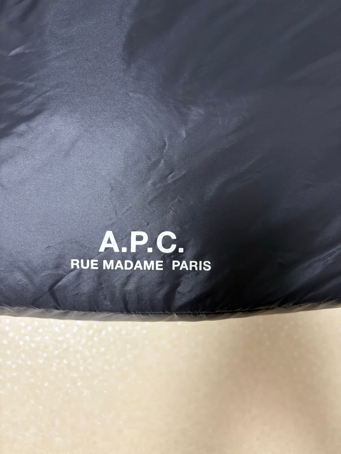 아페쎄 파일럿 봄버 백 블랙 상품이미지5