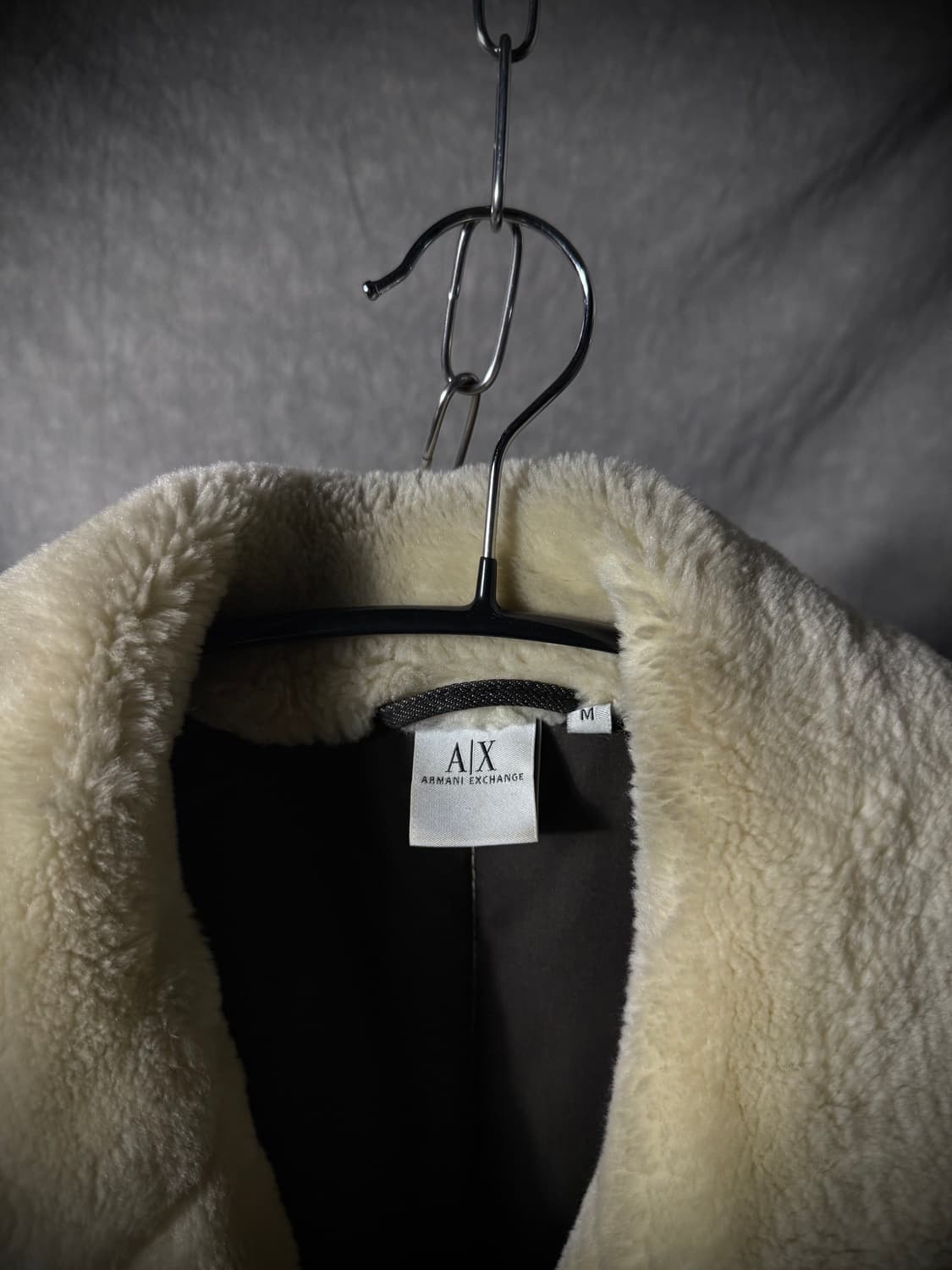 Armani Exchange Shearling Denim Moostang 상품이미지3