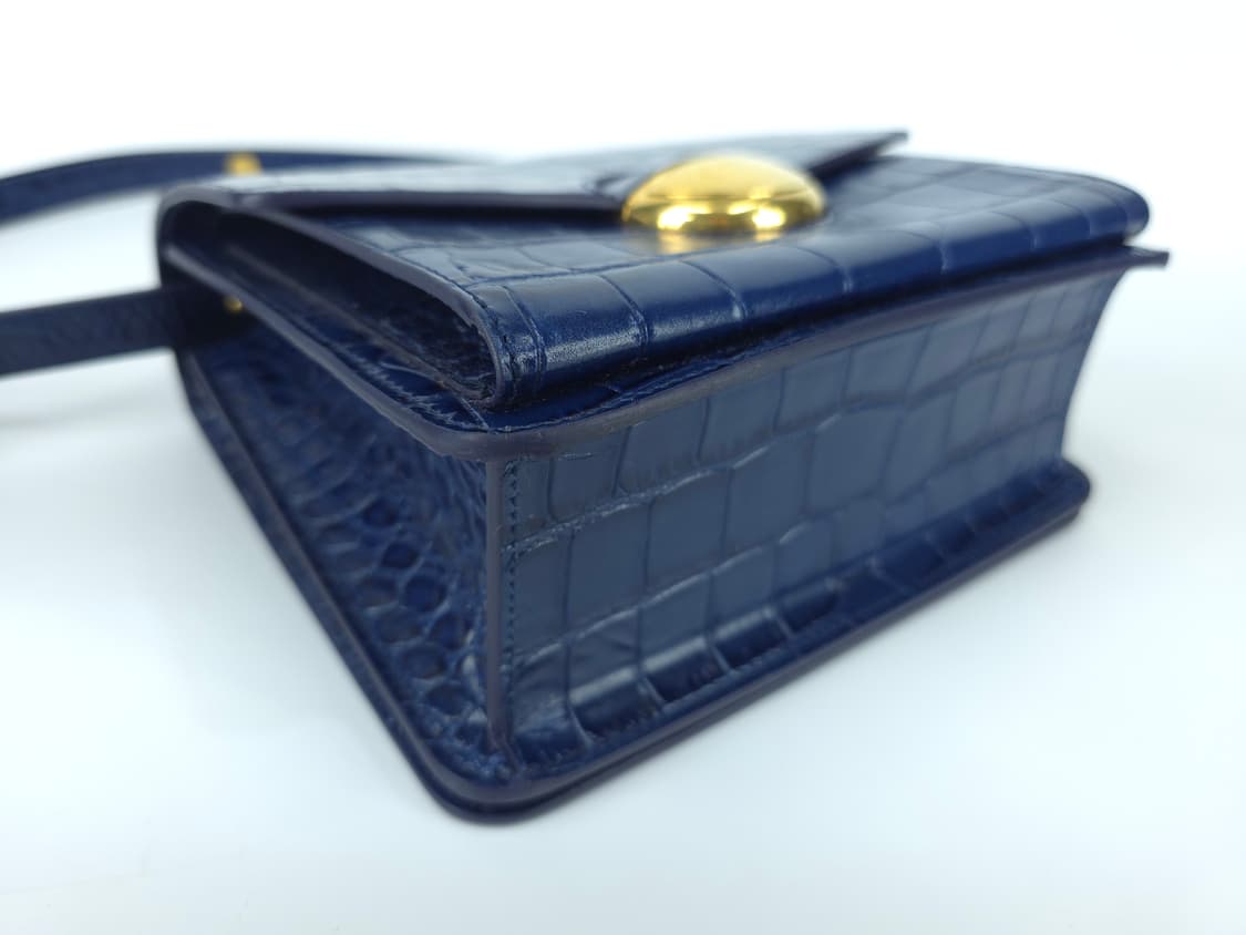 프로엔자슐러 dia day 디아 데이 크로커다일 크로스바디백 네이비
 상품이미지8