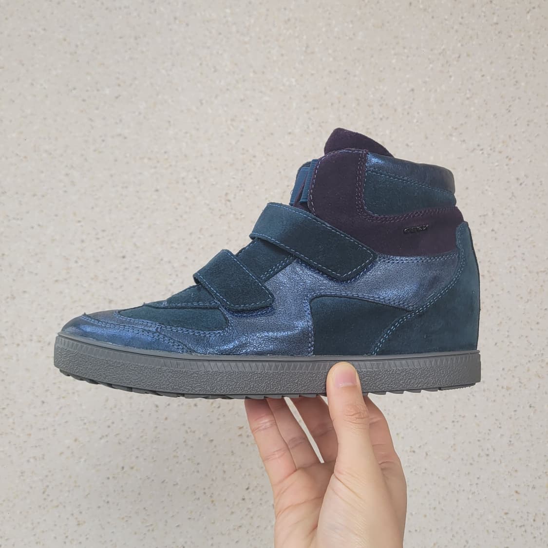 geox 벨크로 하이탑 웨지힐 38 240 상품이미지3