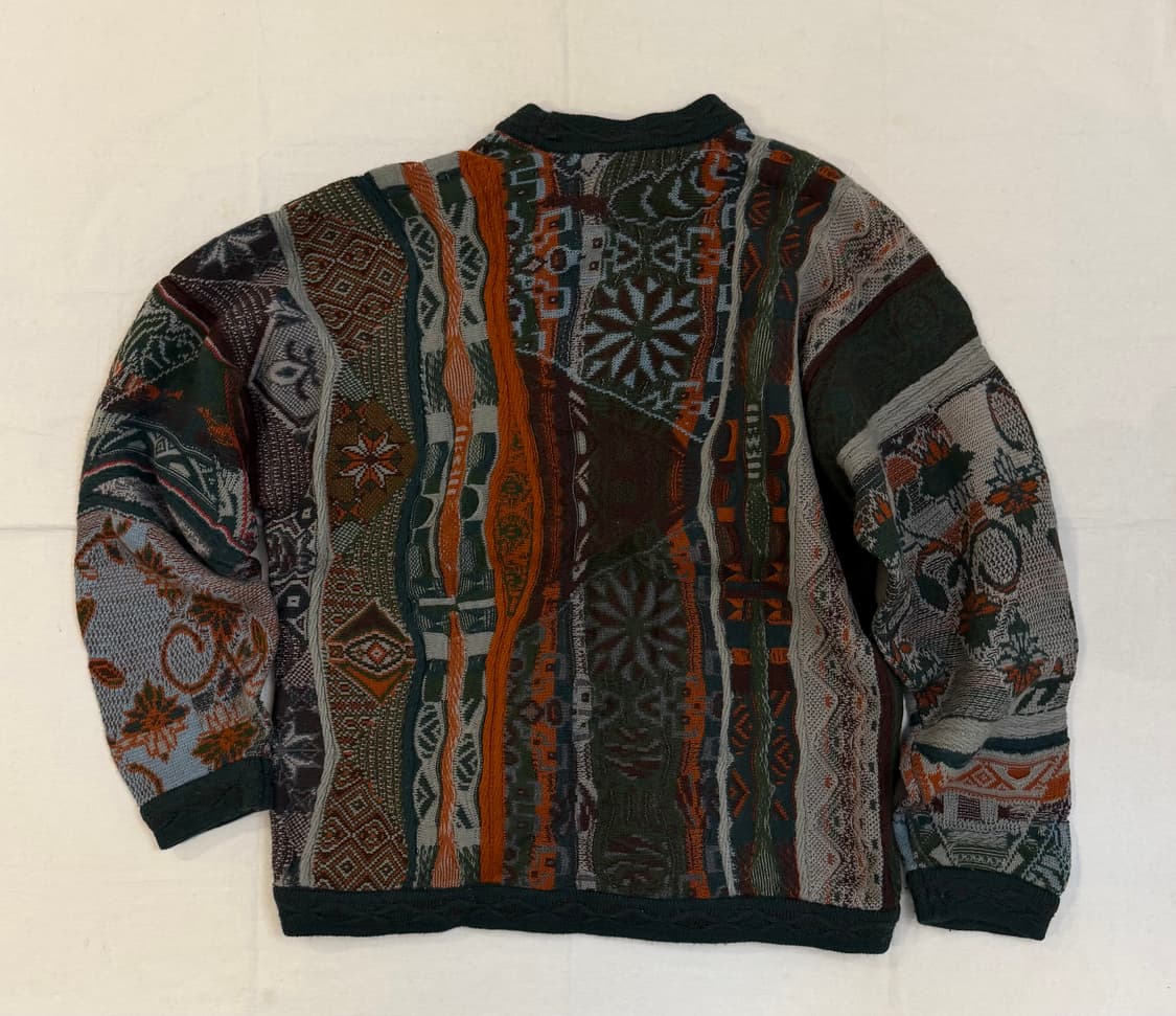 80s 쿠지 아카이브 케이블 울 니트 스웨터 상품이미지2