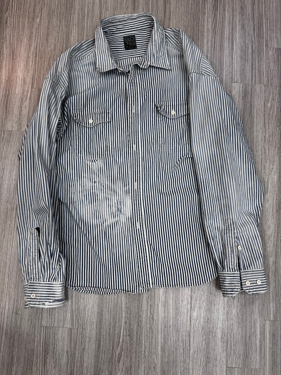 4) Visvim ict PIONEER HICKORY CRASH 상품이미지1