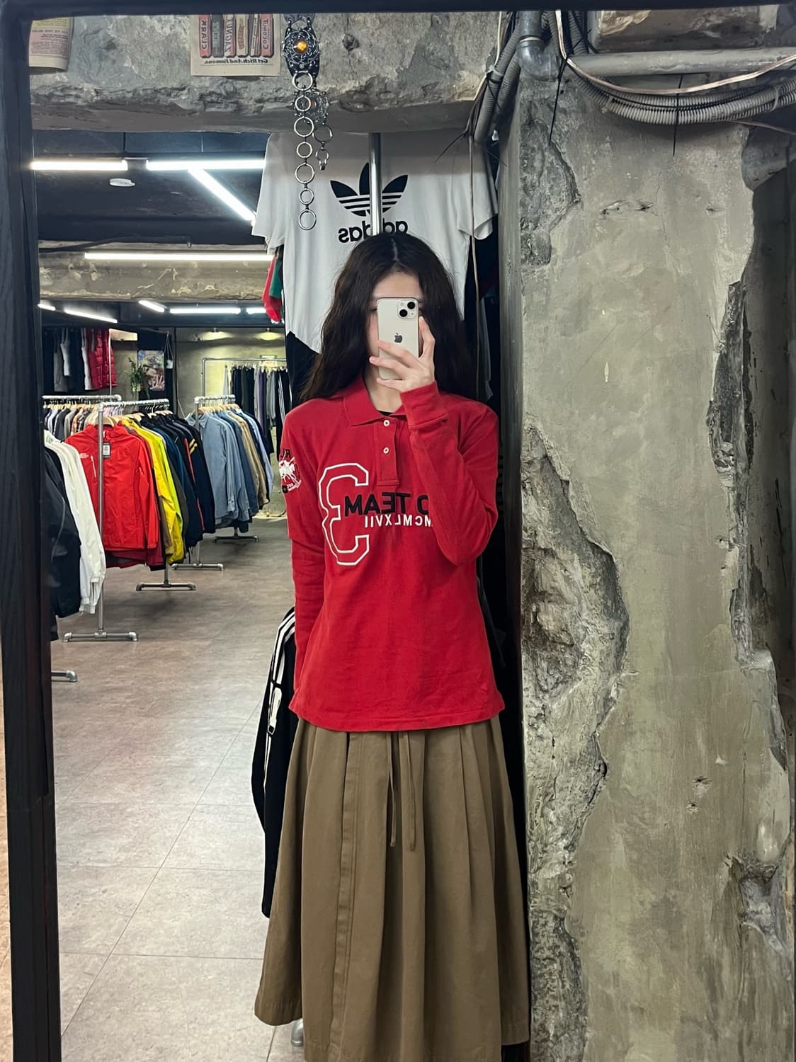 폴로 랄프로렌 치프키프 카라티 레드 L #csz2313 상품이미지2