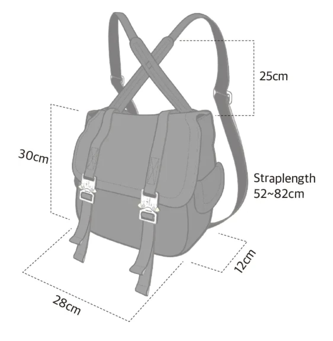 닐링 오후 다섯시반 백팩 상품이미지8