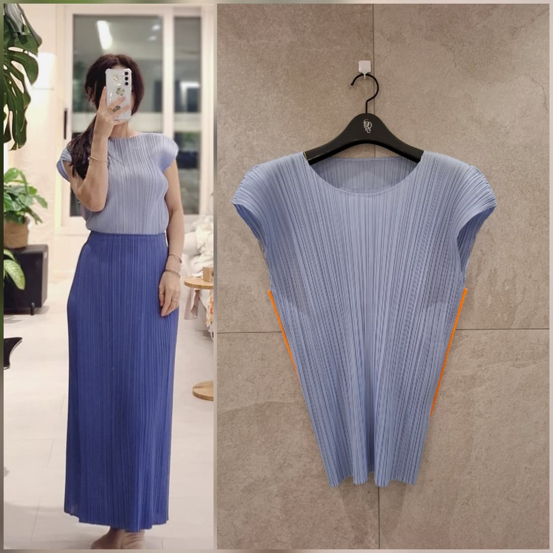 플리츠플리즈 sway먼슬리탑 이세이미야케 상품이미지5