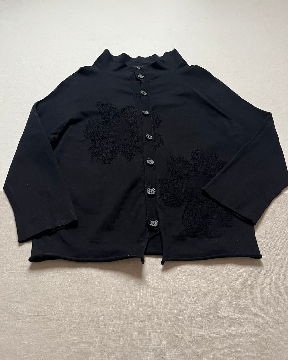 요지야마모토 하이넥 스웻 가디건 yohji yamamoto Y’s 상품이미지7