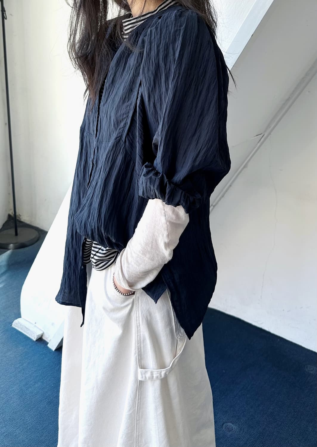 Natural volume fabric design panel top 상품이미지10