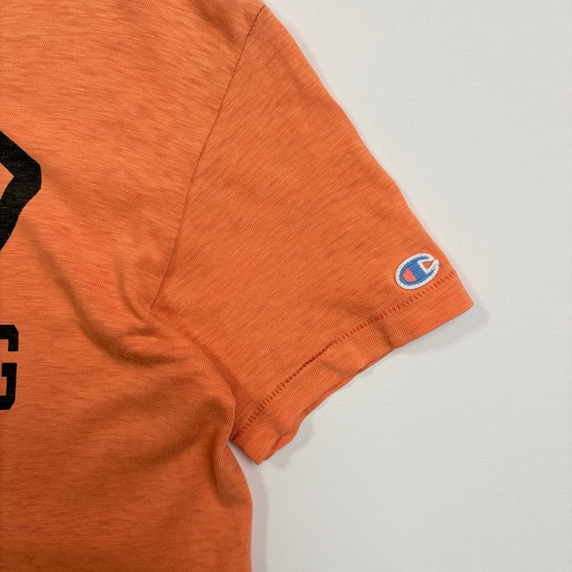 [50s 복각] Champion U of D 1/2 T-shirt 상품이미지4