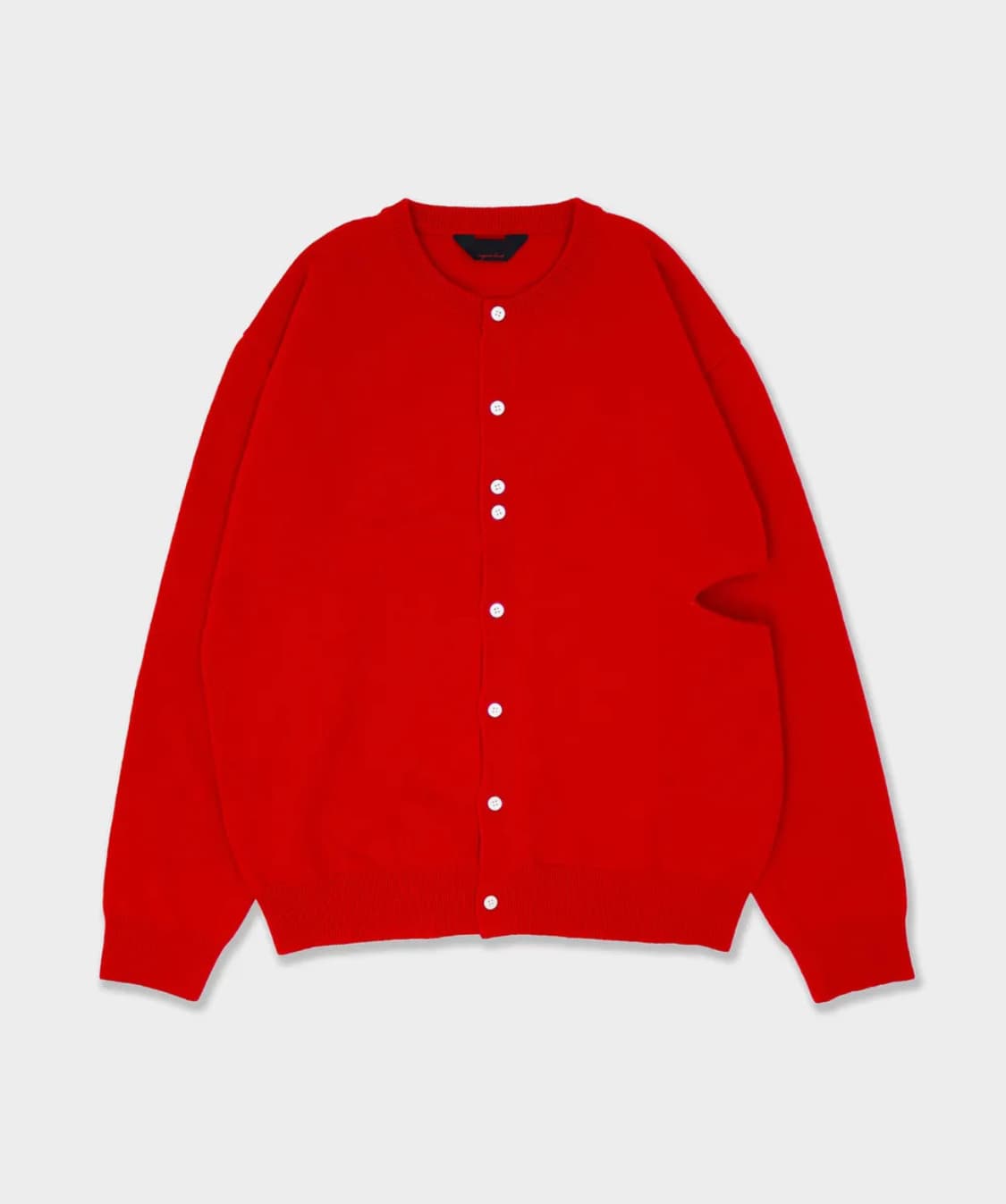 [L] 애니타임로릭 ORCHID ROUND CARDIGAN - RED 상품이미지1