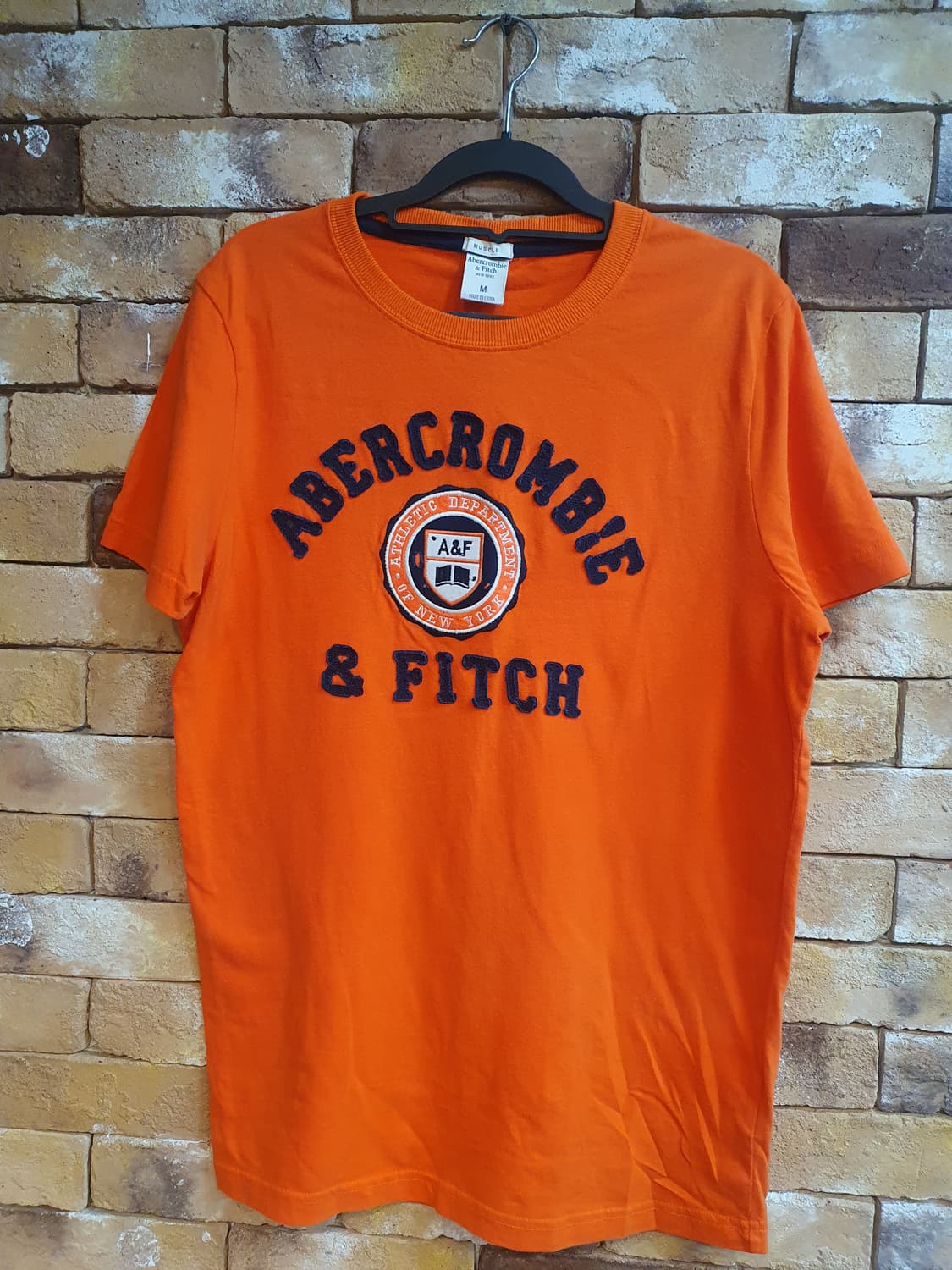 아베크롬비 반팔티 오렌지 M 상품이미지1