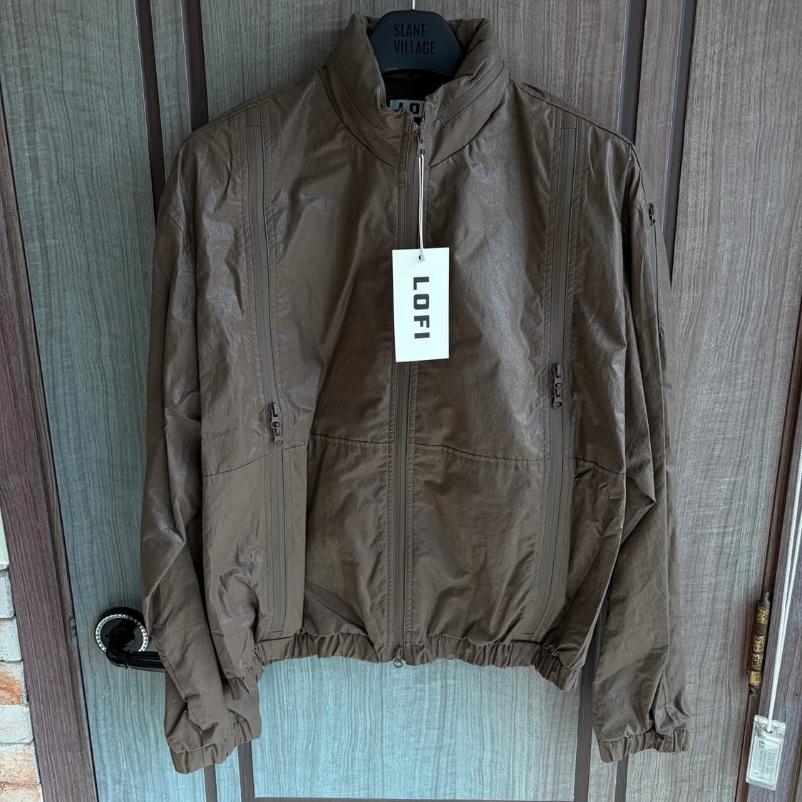 [새상품]로파이 발렌시 코티드 멀티 집업 브라운 L XL 상품이미지1