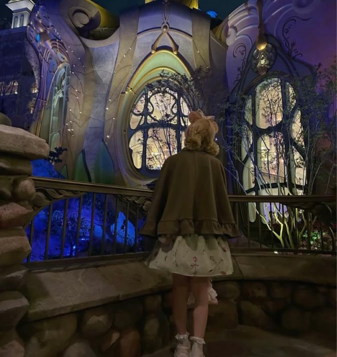 양산형지뢰계 케이프망토코트 달천 로리타 펑크 캐캐체 핀터깔 라떼히메갸루 상품이미지5