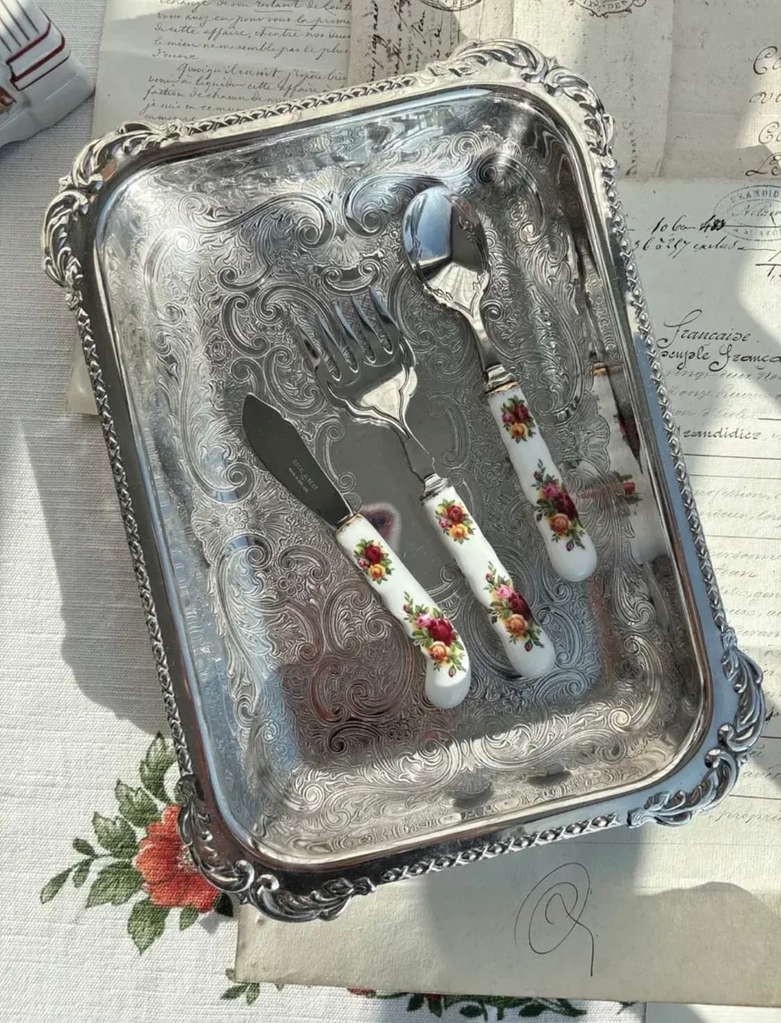 로얄알버트 황실장미 피쉬포크 상품이미지5