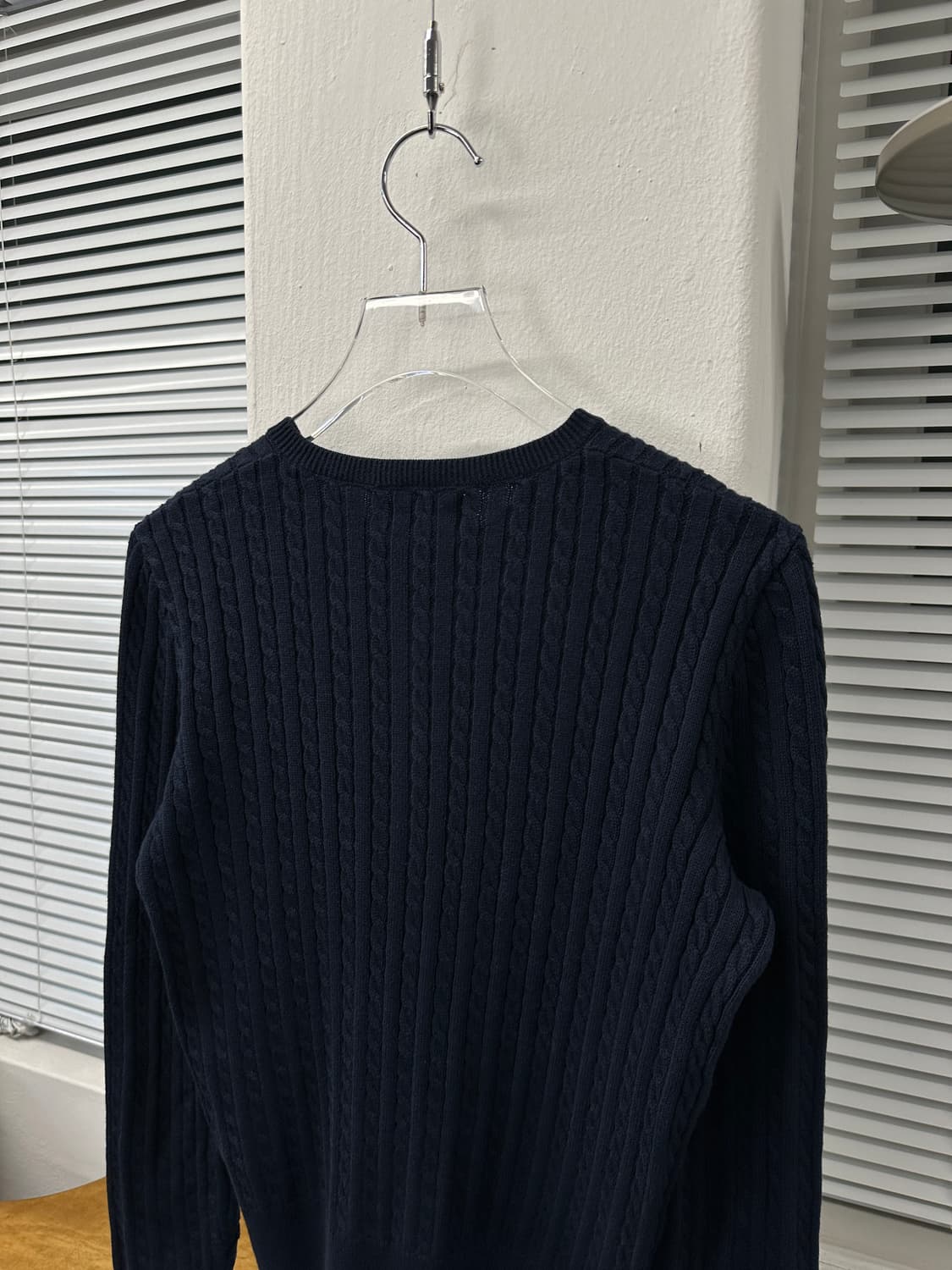 폴로 랄프로렌 꽈배기 가디건 신형제품(네이비) 상품이미지4