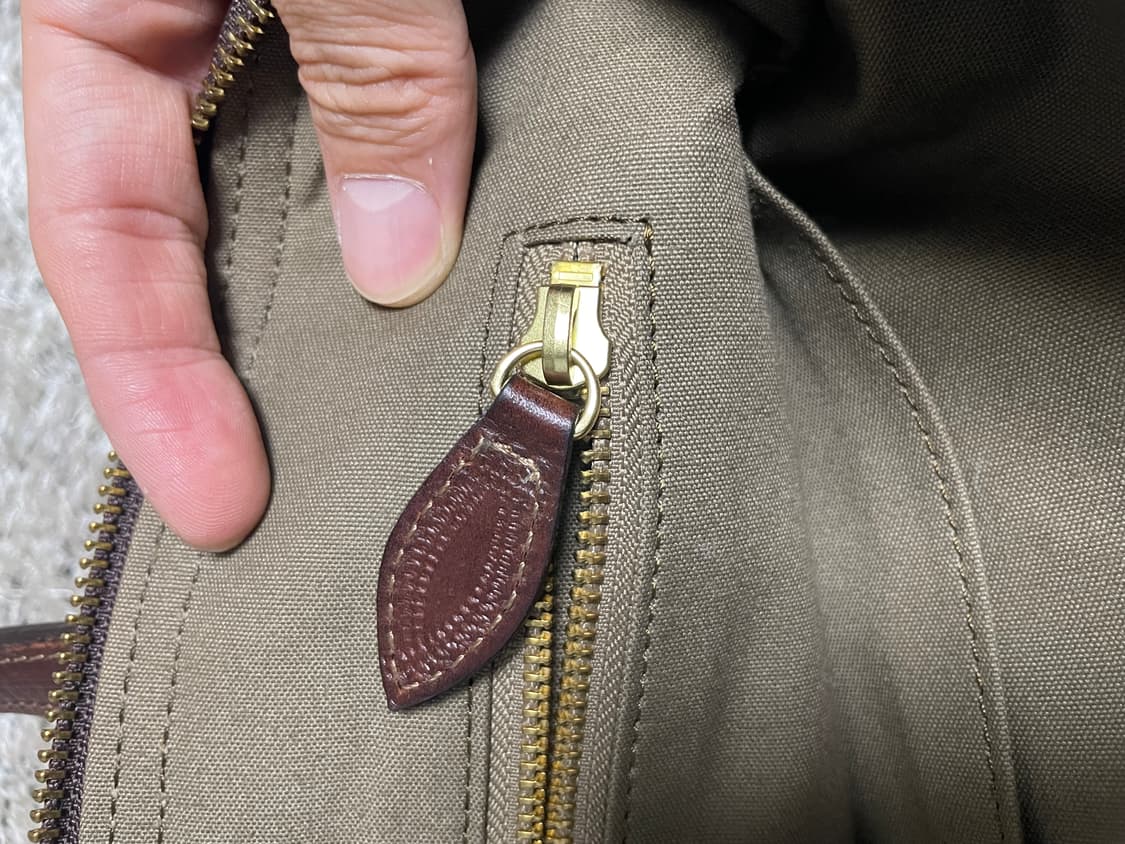 일본판 가죽 컨버스 고급 부자재 토트백 상품이미지4