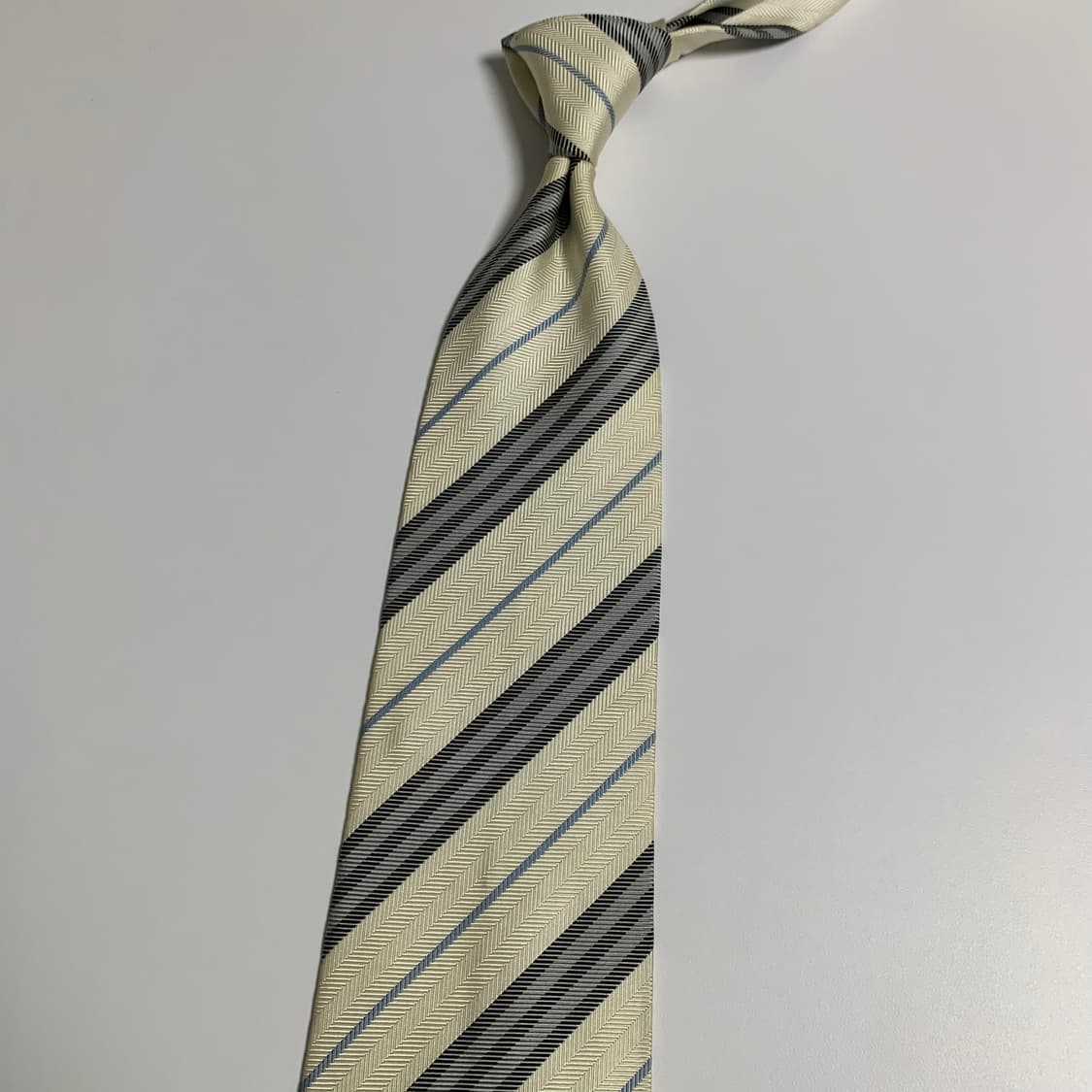 버버리(BURBERRY) 스트라이프 명품넥타이 100실크 A-A+등급 상품이미지7