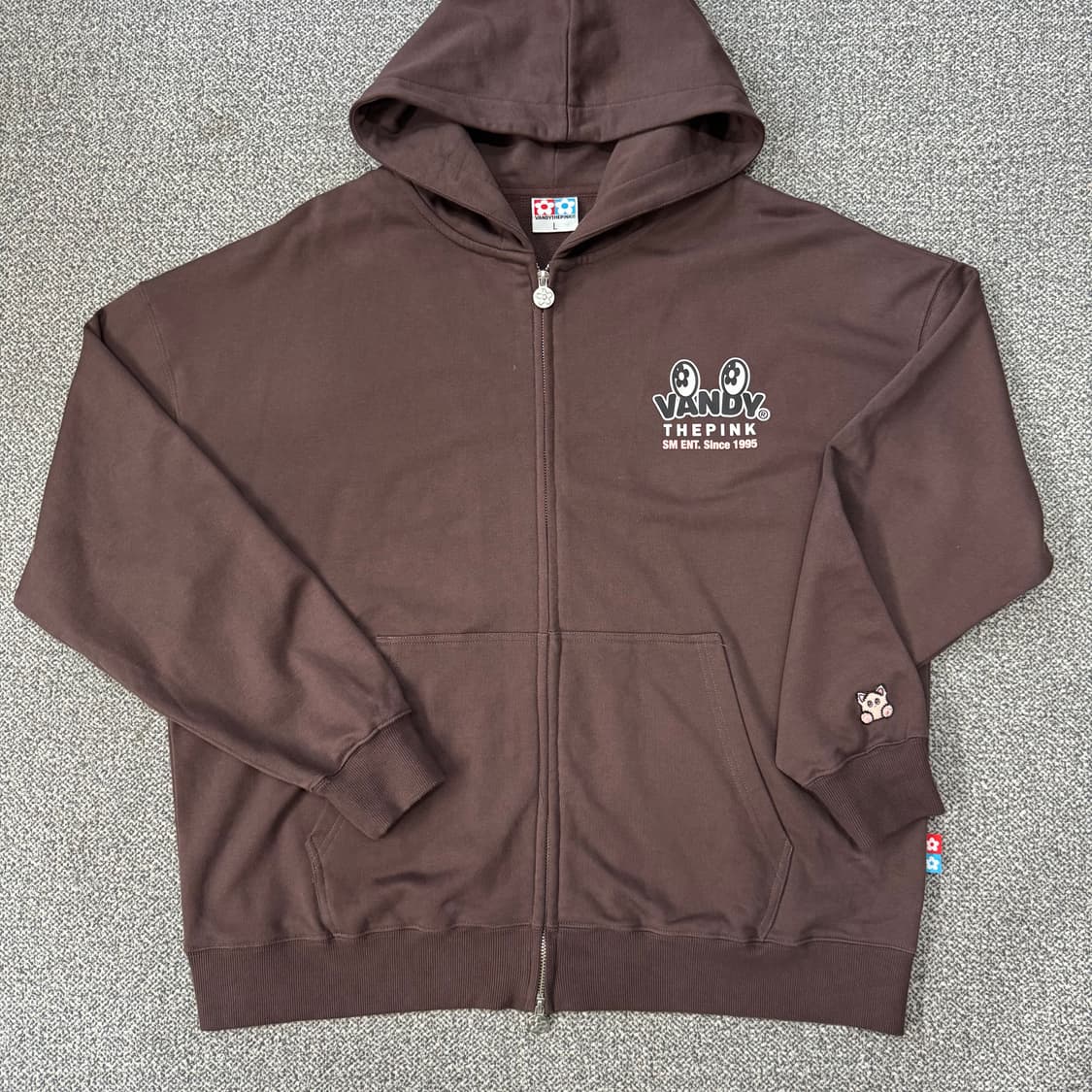 반디더핑크 SM타운 후드집업 상품이미지1