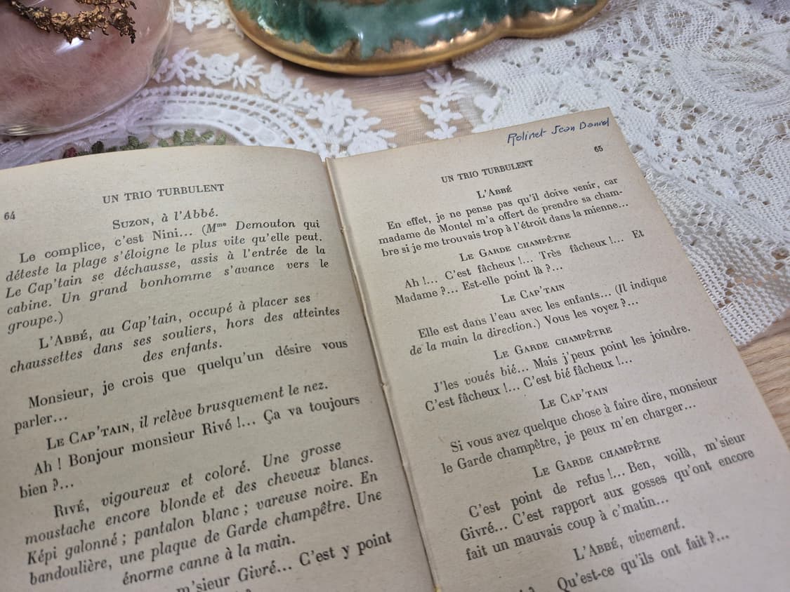 Antique 1929년 프랑스앤틱서적 상품이미지8