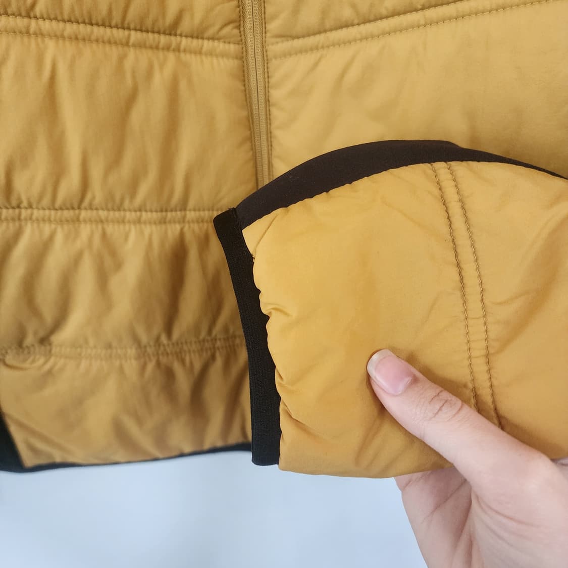 헤지스 골프 퀼팅 점퍼 상품이미지3