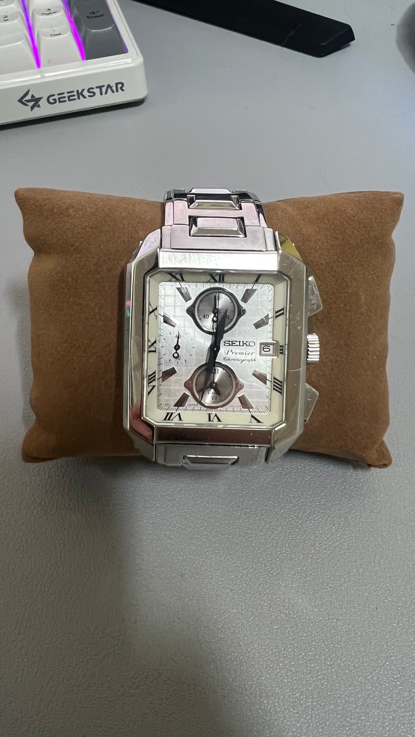 세이코 프리미어 사각 쿼츠 SNA741P1 상품이미지2