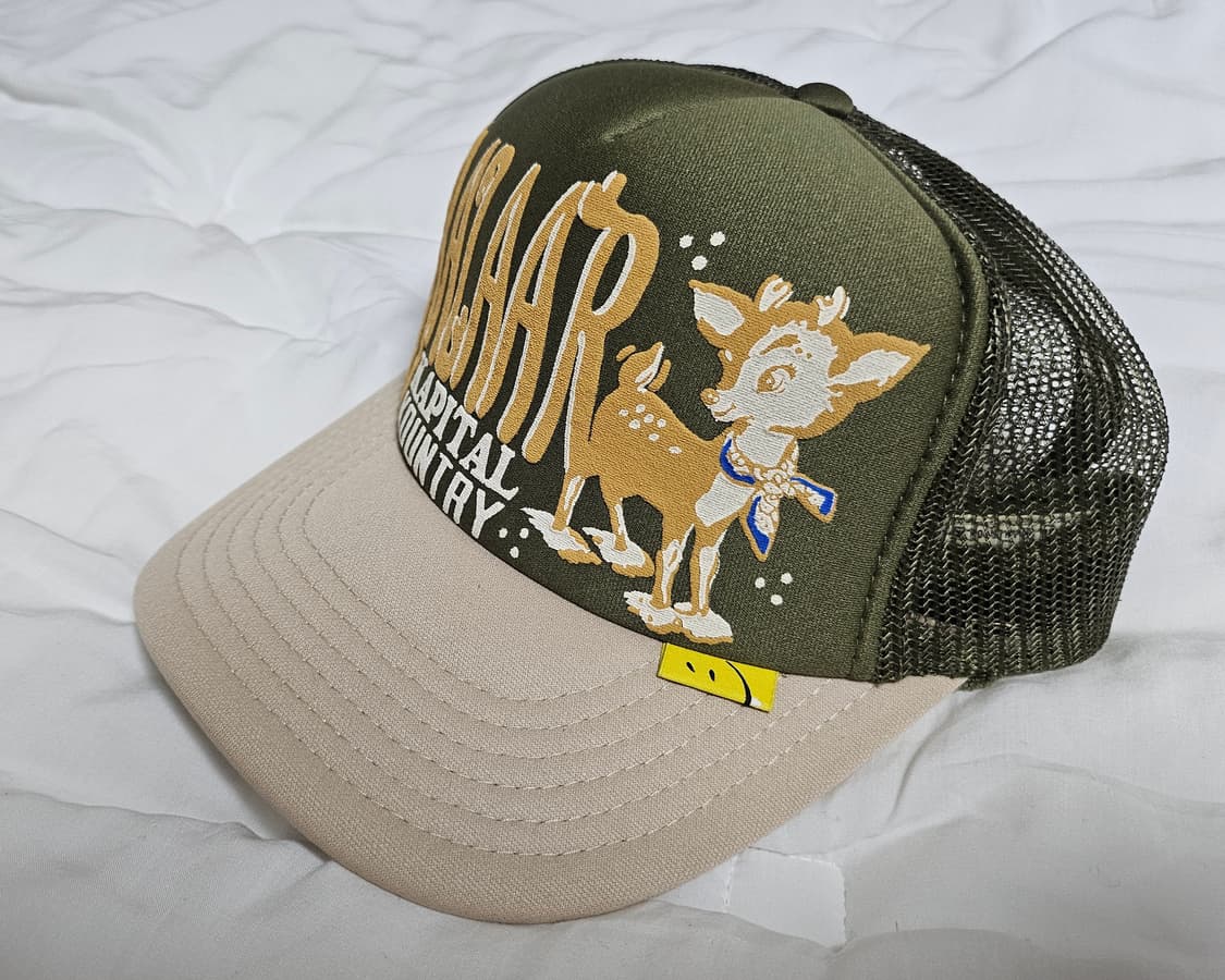 캐피탈 트러커캡 오사카 한정 카키&베이지 상품이미지2