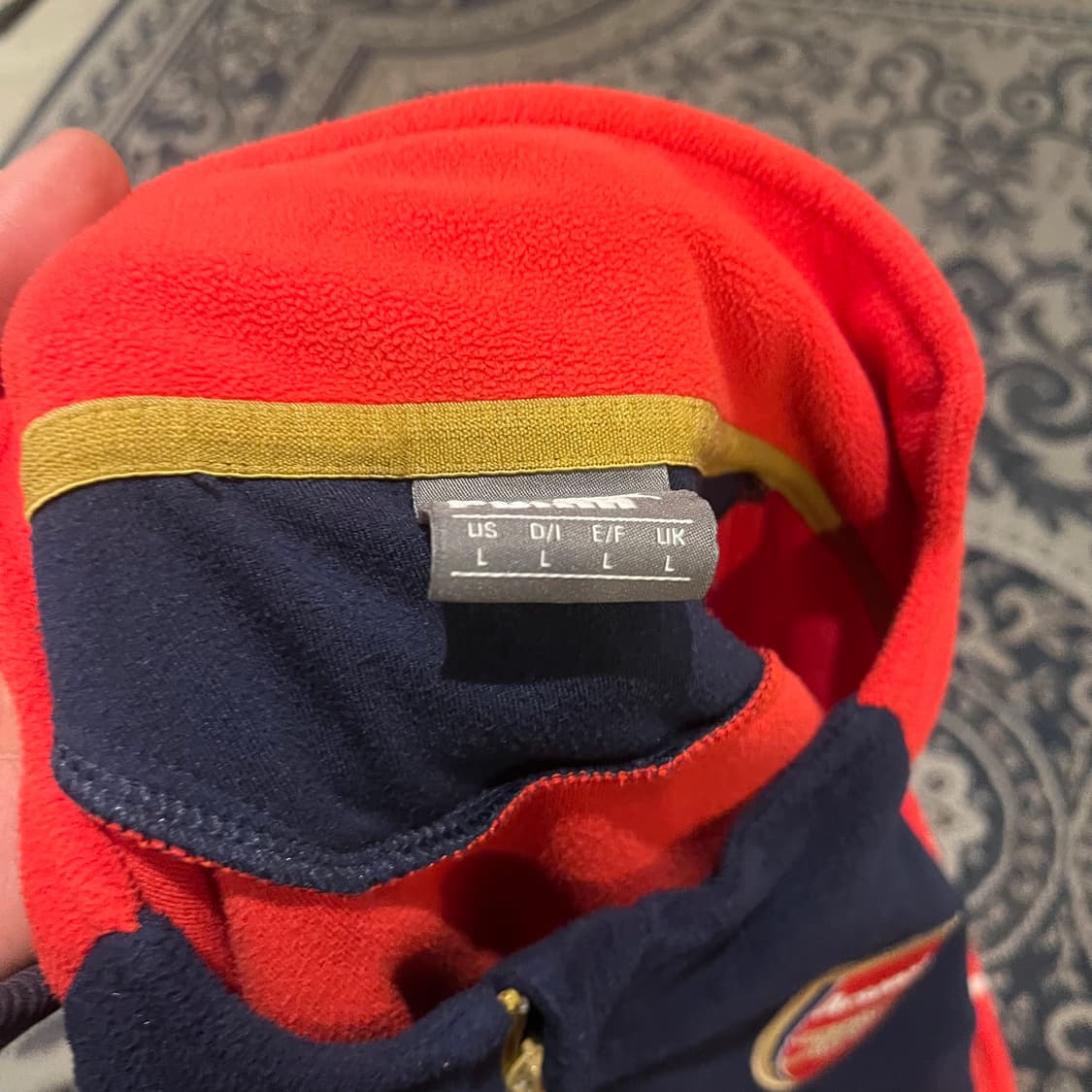 L 푸마 아스날 15-16 반집업/W2438 상품이미지4