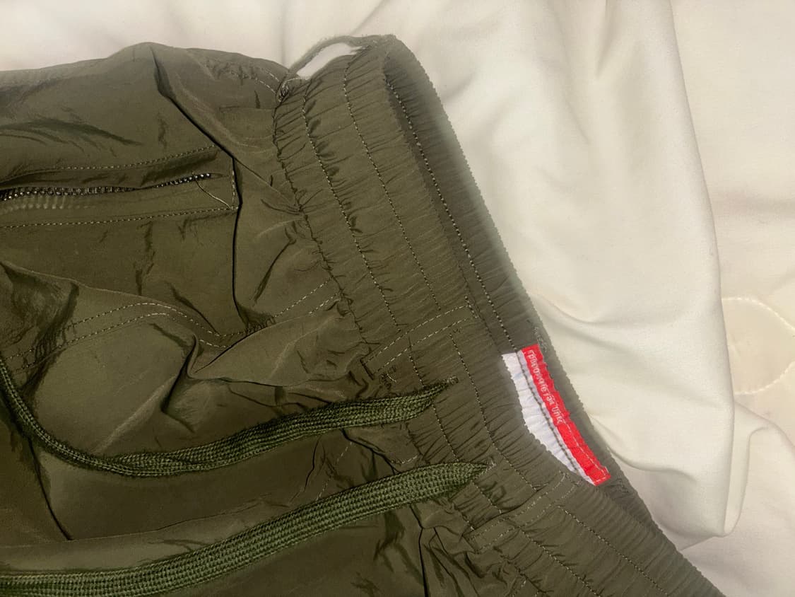 Only sweat pants 나일론 벌룬 와이드 카키  상품이미지3