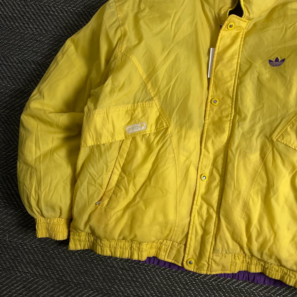 90s 아디다스 올드스쿨 양면 다운 패딩o 2976 상품이미지7