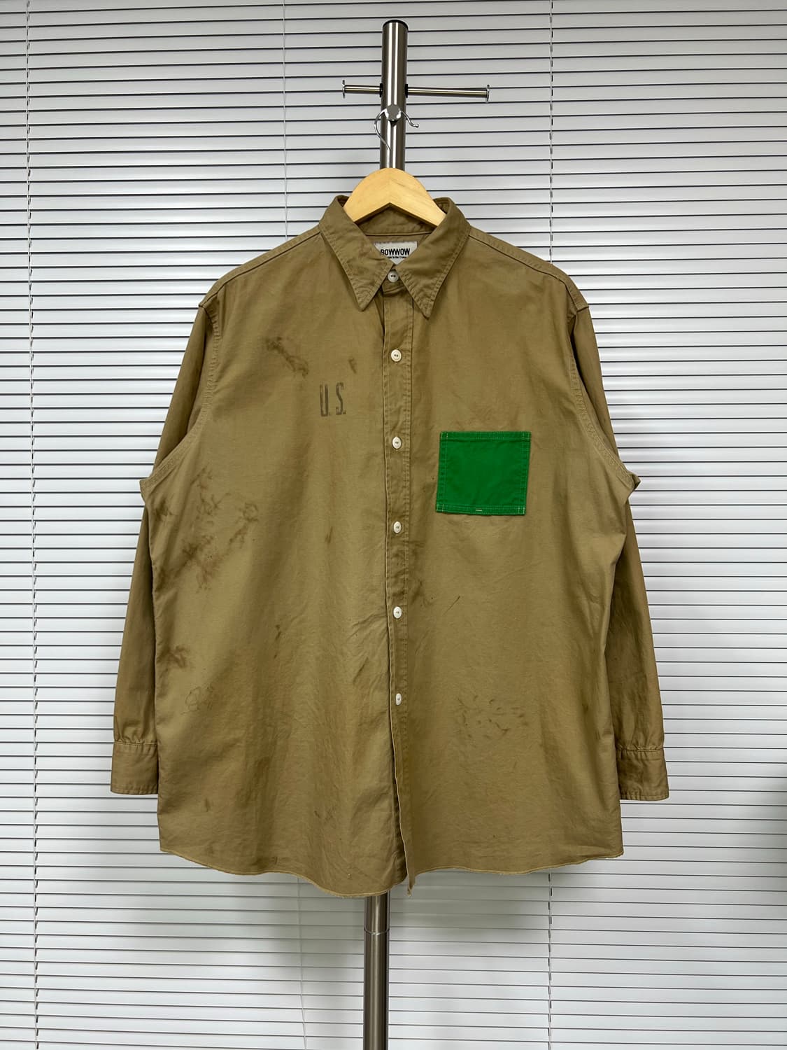 BOWWOW 25SS 바우와우 US 프리즈너 셔츠 상품이미지3