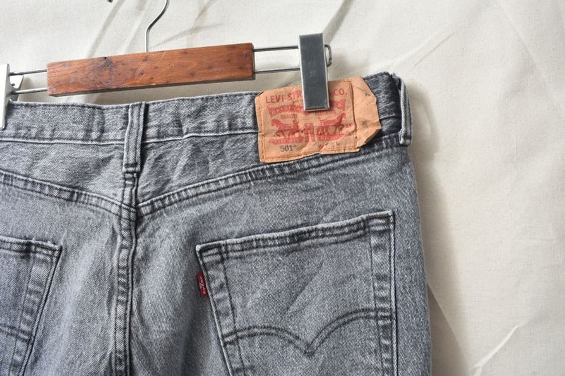 리바이스 501 데님 쇼츠 반바지 34 M0249 상품이미지7