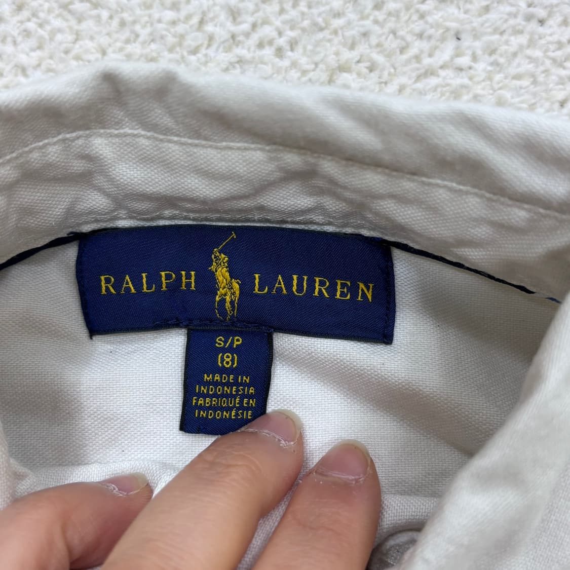 S 폴로랄프로렌 키즈 반팔 셔츠 0319E 상품이미지3