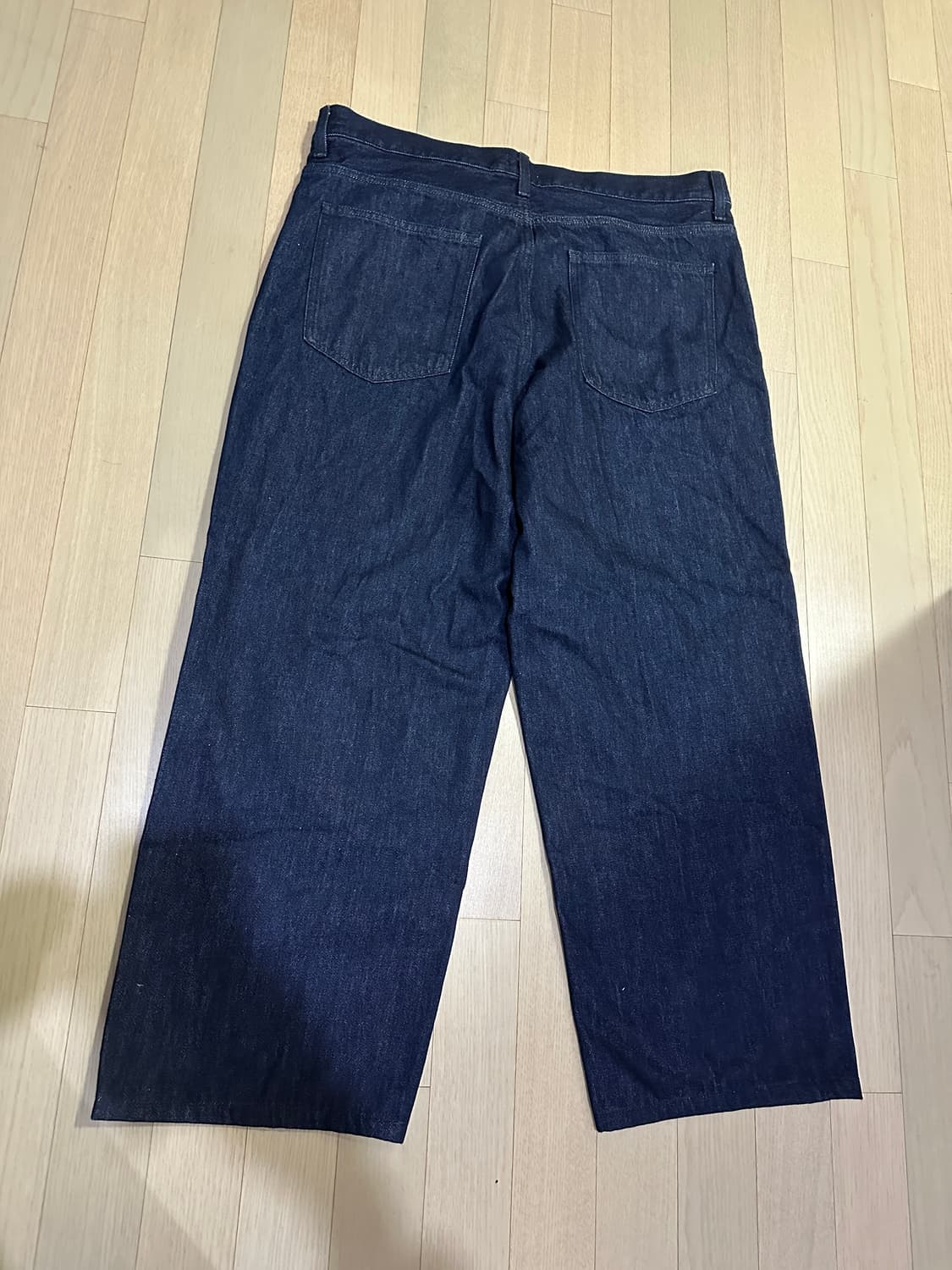 (새상품) 유니클로 와이드스트레이트 진 36(91.5) 상품이미지7