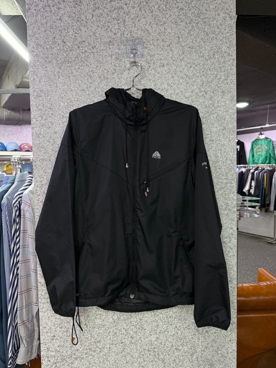 나이키 acg 후드 바람막이 자켓 블랙 B4713 상품이미지2