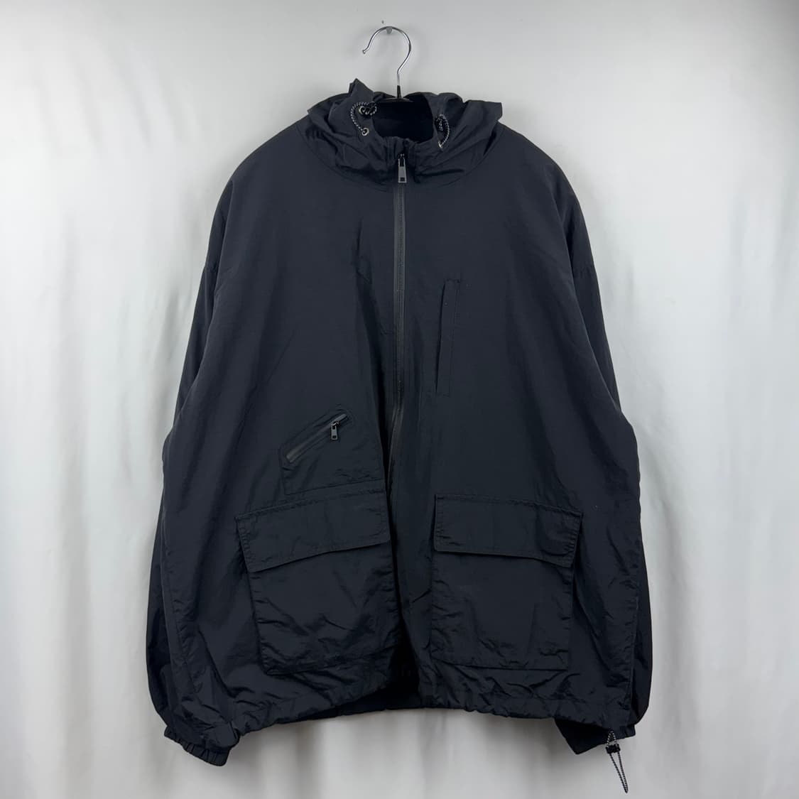 (2) 디미트리블랙 투웨이 어센틱 후드 윈드브레이커 자켓 블랙 상품이미지2