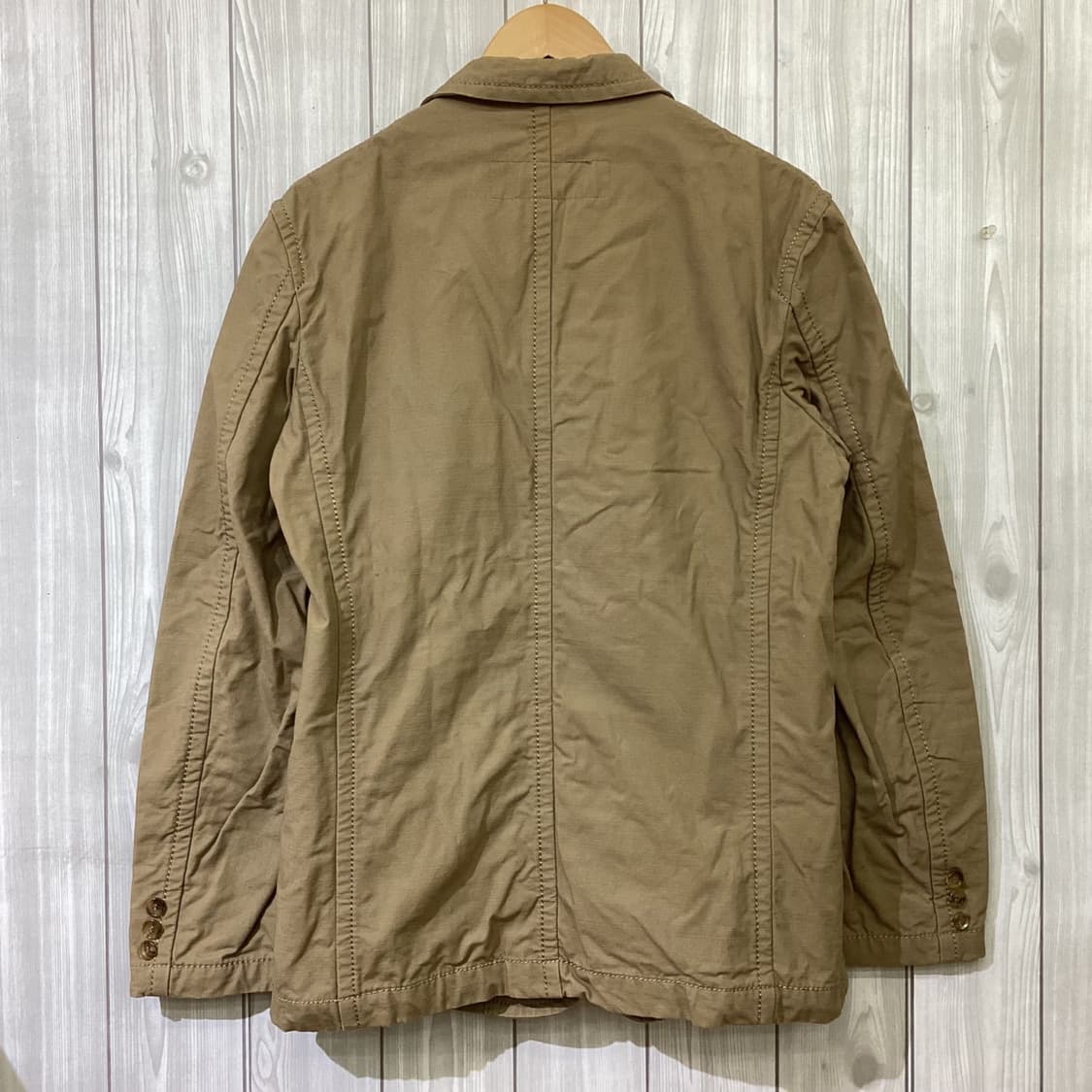 꼼데가르송 옴므 코튼 프론트 지퍼 자켓 상품이미지2