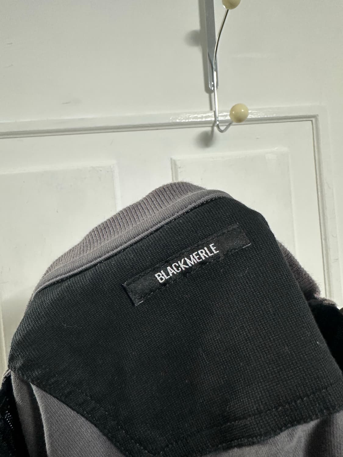 블랙멀 BLACKMERLE 지퍼 롱슬리브티 상품이미지3