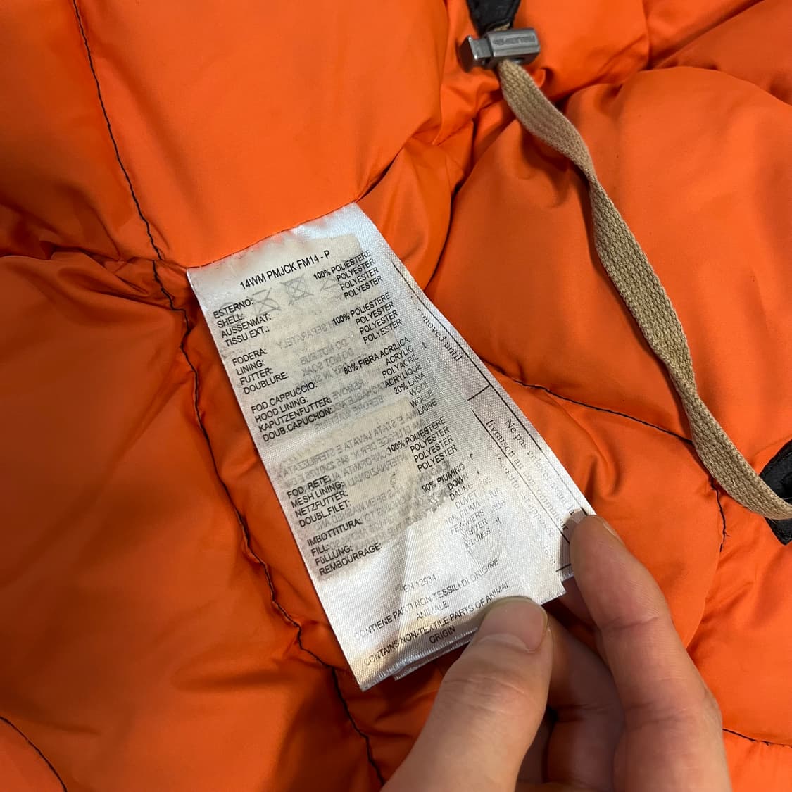 정품/희귀템) 파라점퍼스 N-3B 밀리터리 다운 야상 패딩/ 코디악 초판 상품이미지10