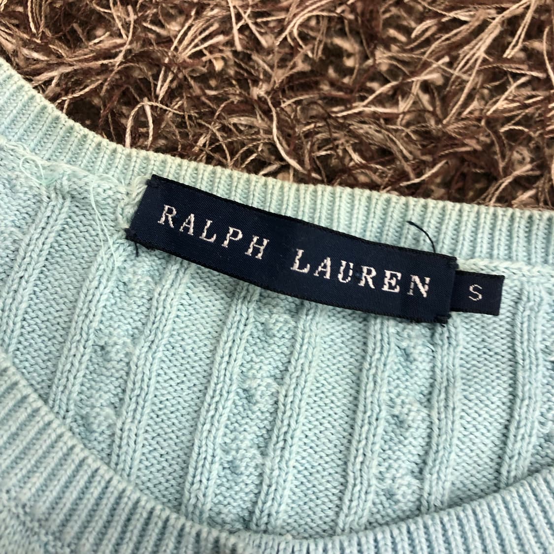 폴로 랄프로렌 여성 케이블 니트 가디건 상품이미지6