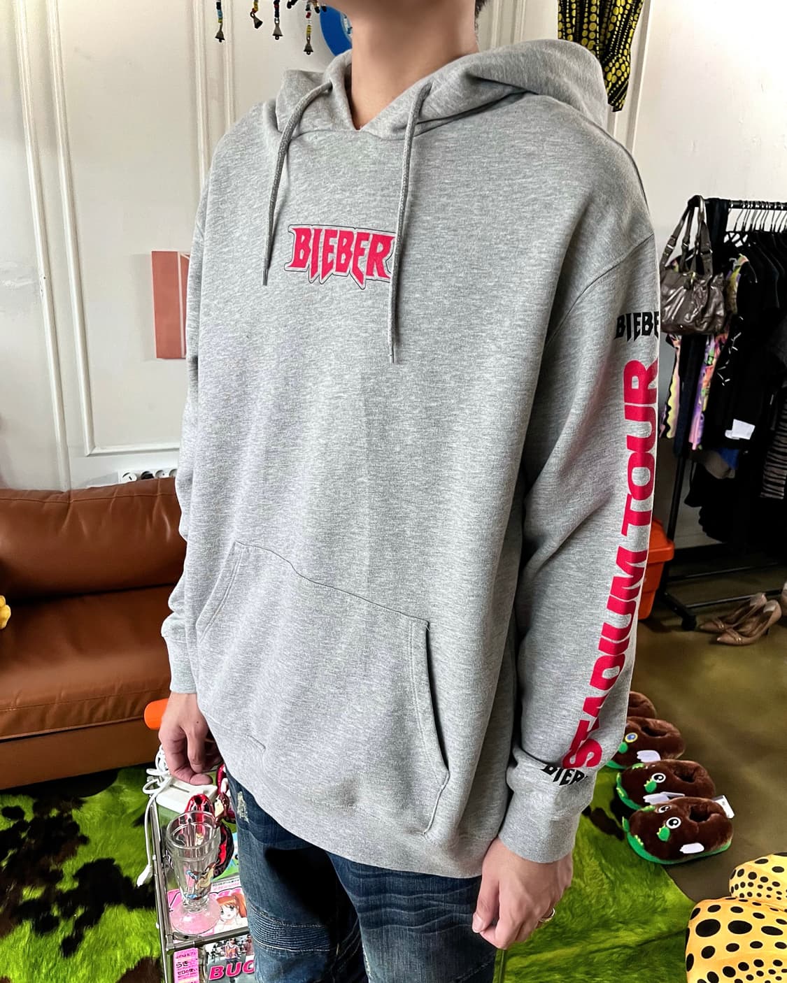 Justin Birber Stadium Tour Promo Hoodie 상품이미지2