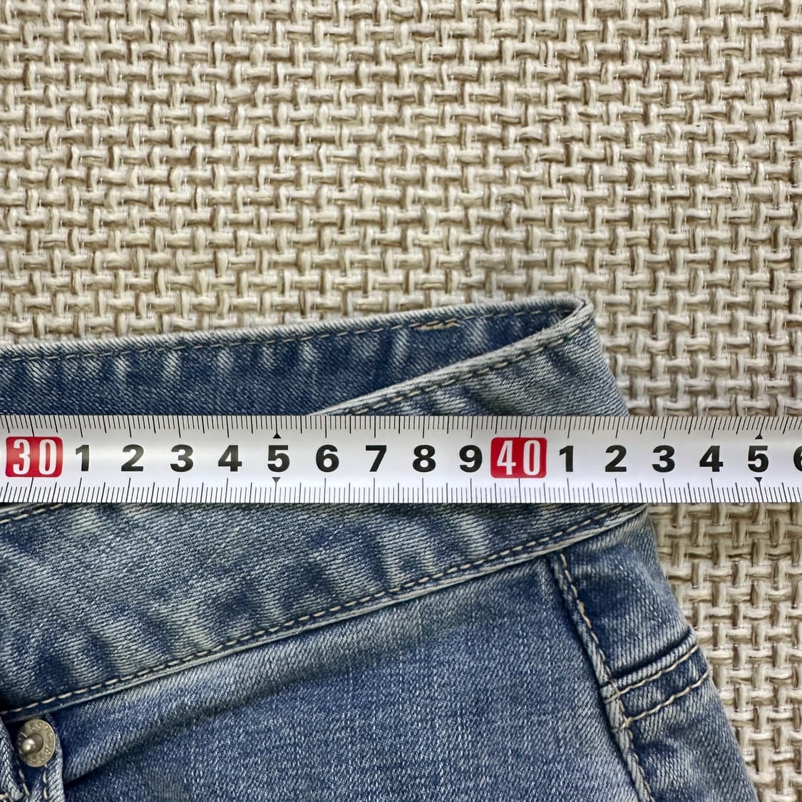 32 게스 스트레이트 핏 데님 팬츠 0423D 상품이미지6