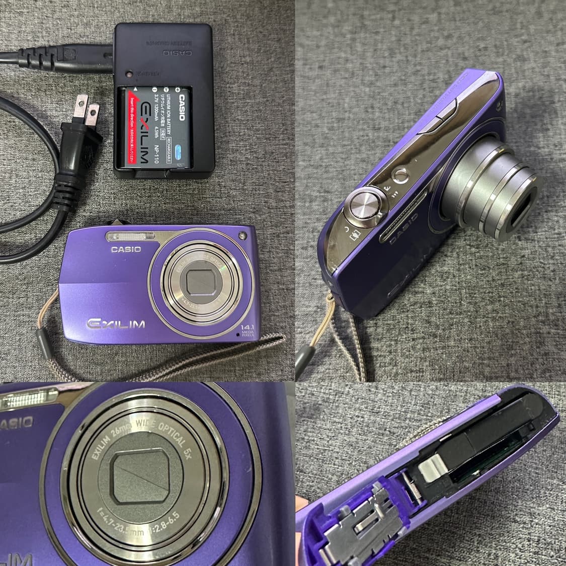 레드벨벳 조이 디카 💜카시오 엑슬림 EX-Z2000 퍼플 (z2300 상품이미지10