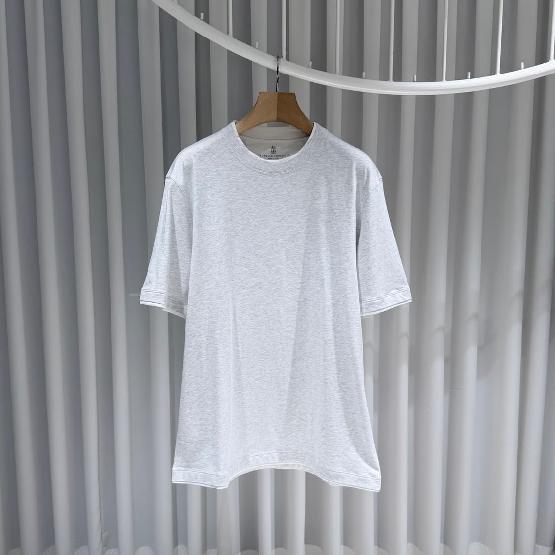 (S+/XXL) / 새상품 브루넬로쿠치넬리 코튼 크루넥 반팔 티셔츠 상품이미지1