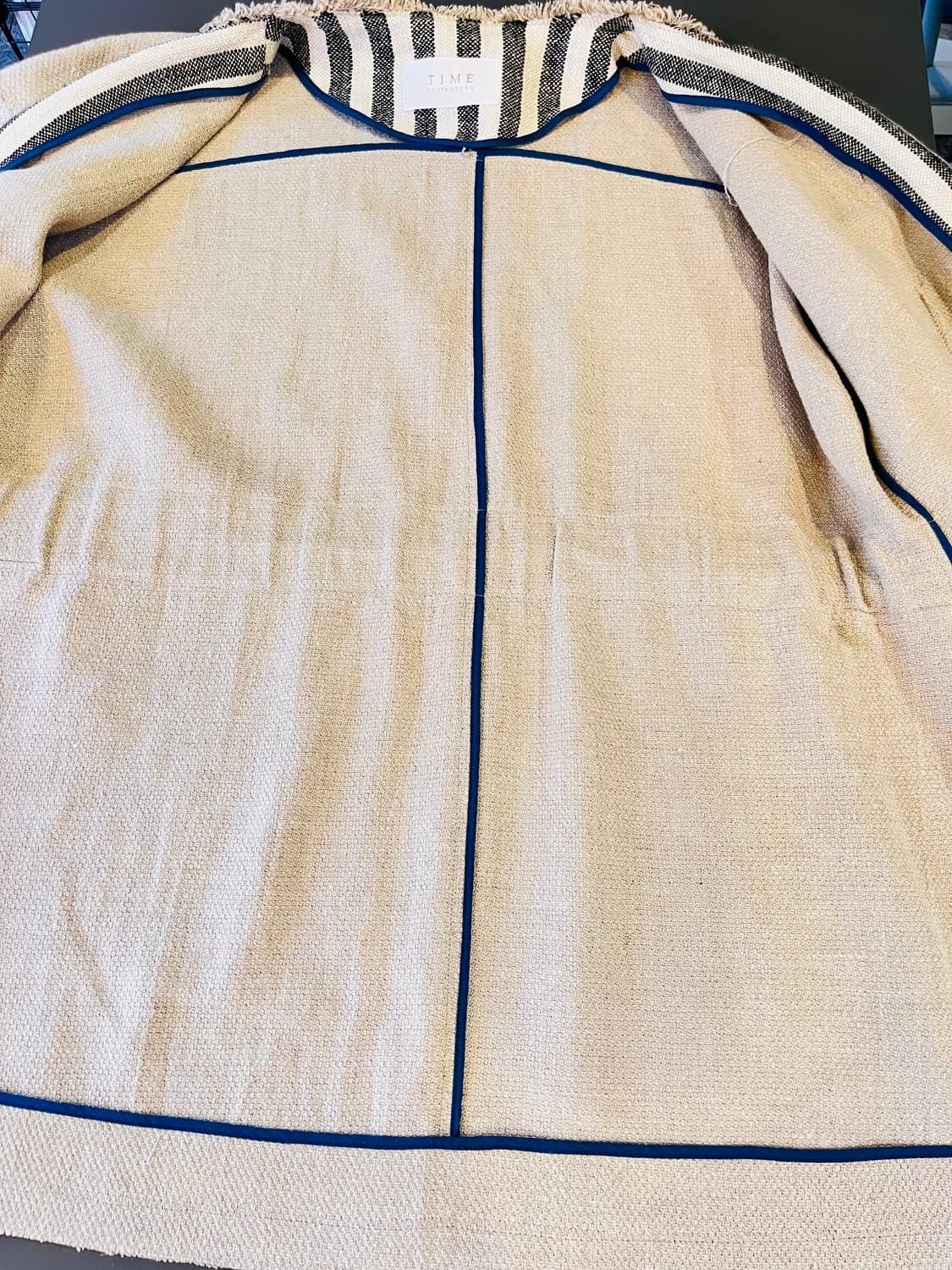 타임 텍스쳐 벨티드 자켓 (F) 상품이미지5