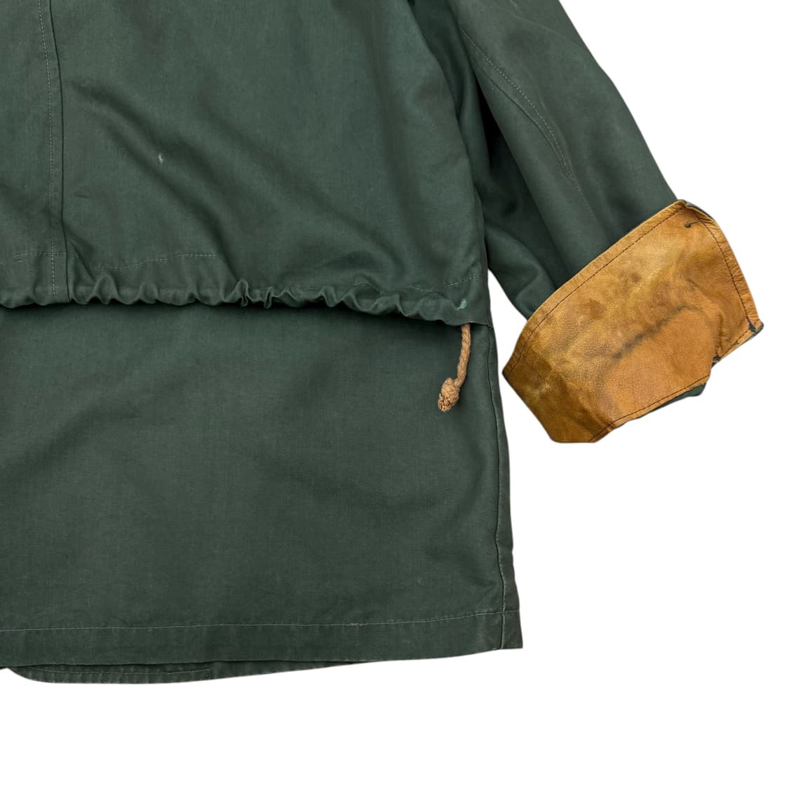 60s ALBINO GARDIN 빈티지 레더카라 더블버튼 야상 초어자켓  상품이미지8