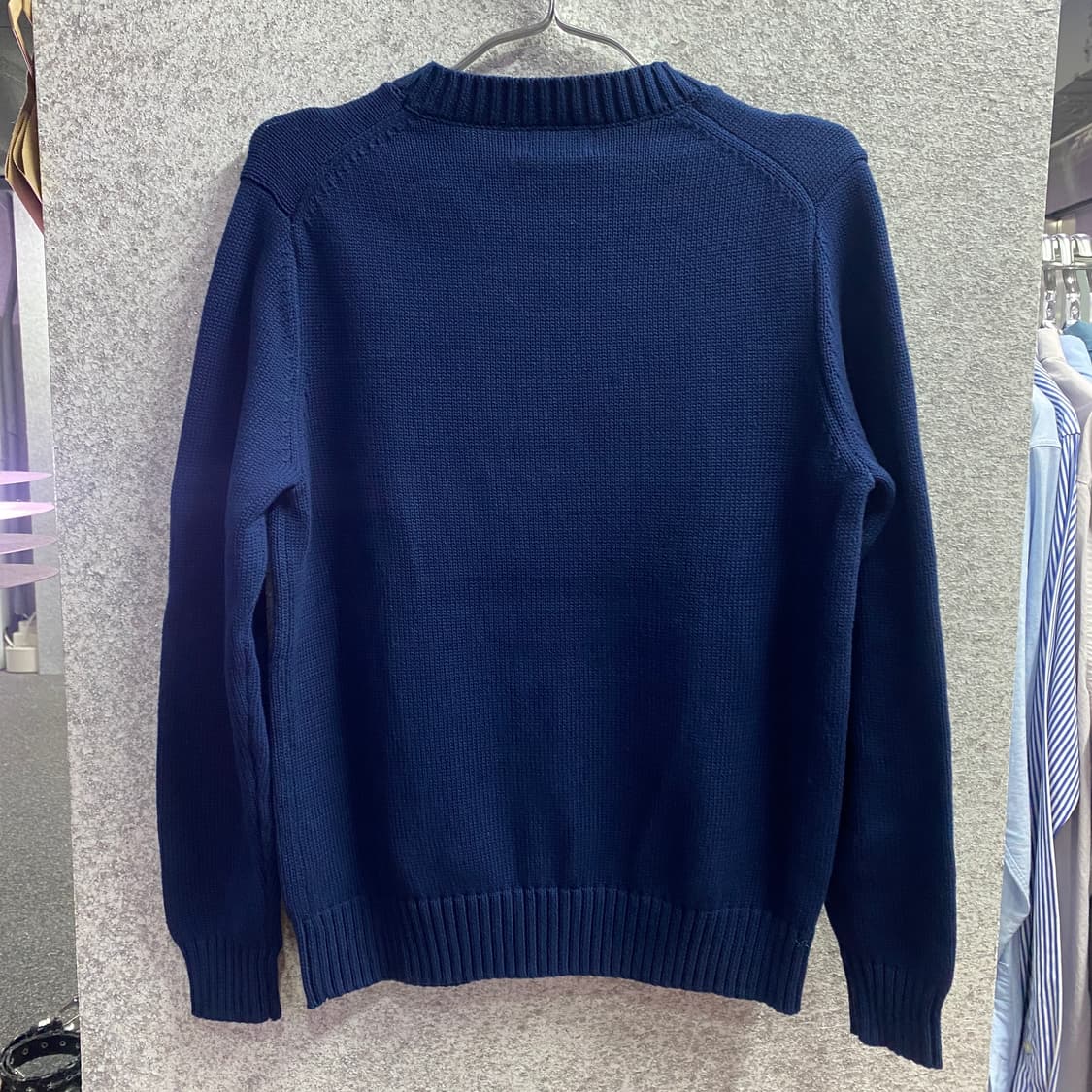 폴로랄프로렌 곰돌이 베어 네이비 성조기 니트 B3757  상품이미지5