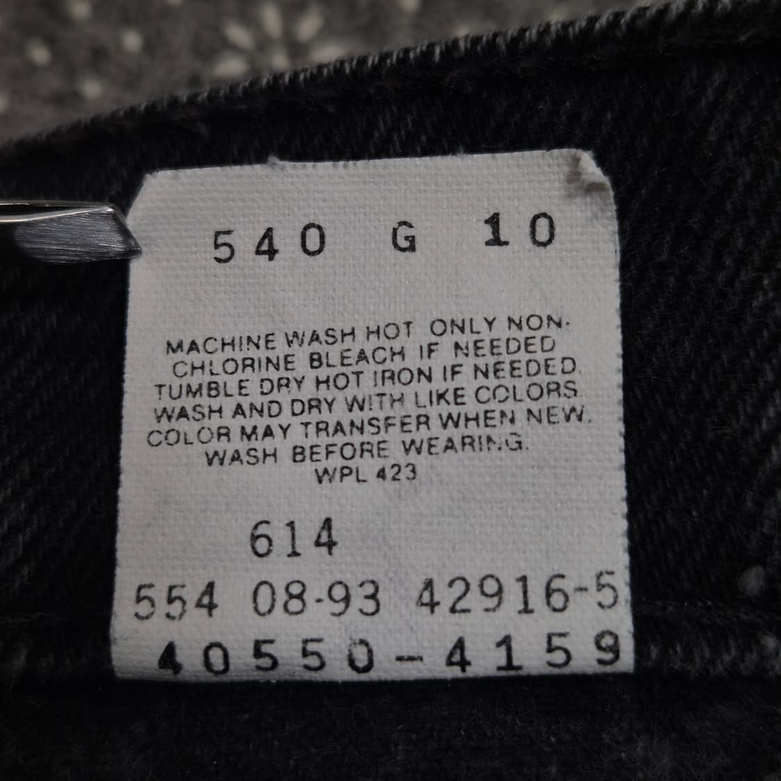 [36]90s US made 리바이스550 블랙-A197 상품이미지10