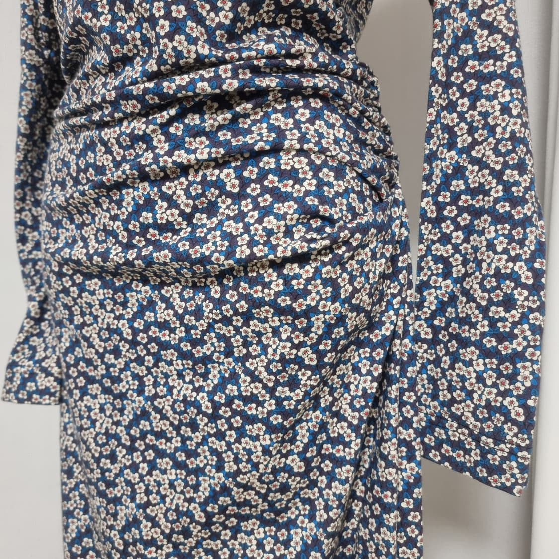 비비안웨스트우드 원피스 드레스 코튼스판 셔링 (55/표기M) 택달린새상품 상품이미지7