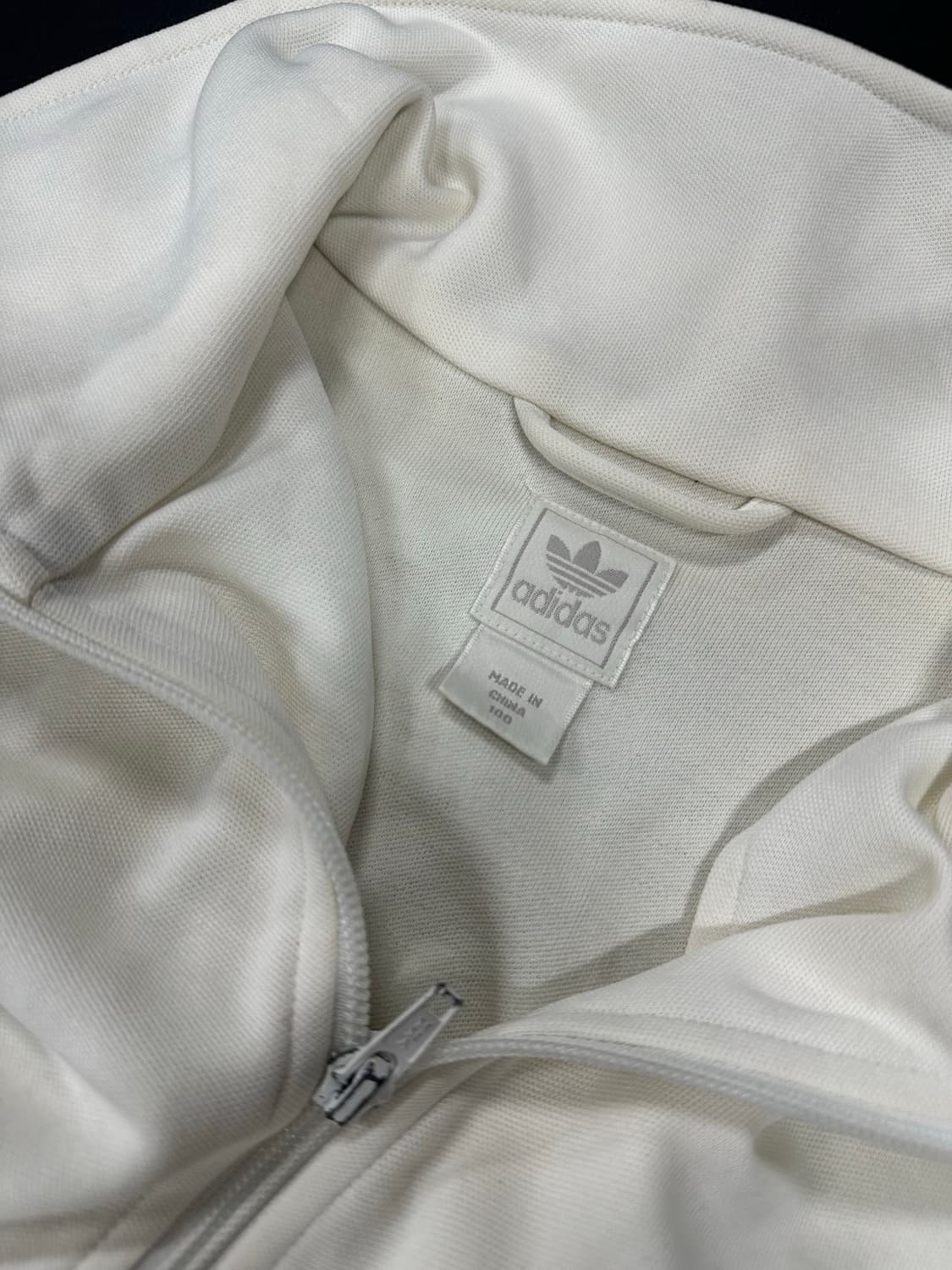 유로파 아디다스 흰초 져지 집업 상품이미지5