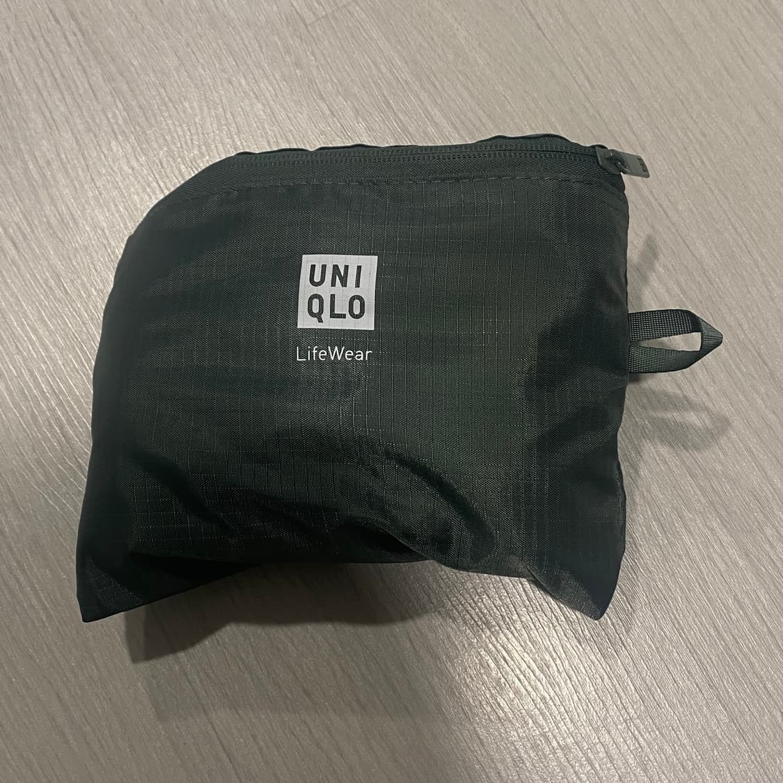 유니클로 포켓터블 더플백 가방 올리브 상품이미지1